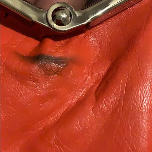 Bonita Orange Clutch - Picture 7 of 8